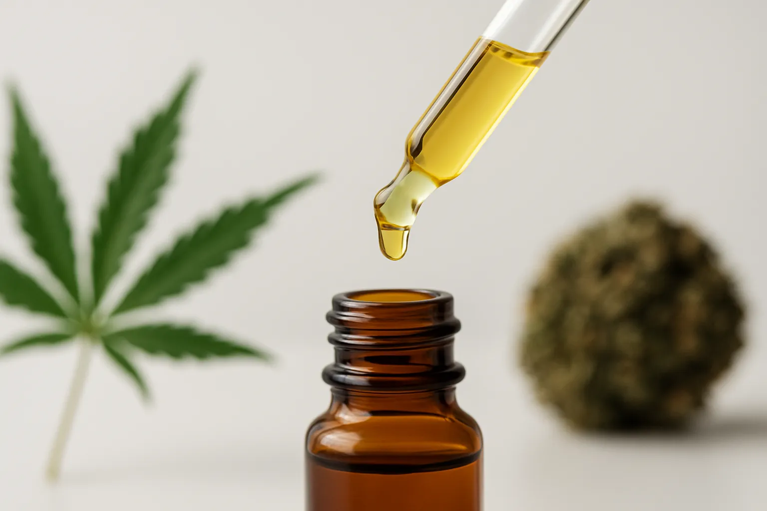 Molekülstruktur von H4CBD (hydriertes Cannabidiol)